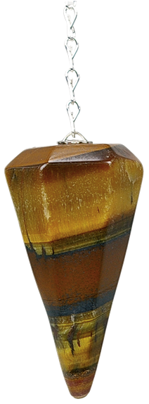 Pendule à Facettes Oeil de Tigre