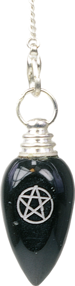 Pendule Onyx Pentagramme